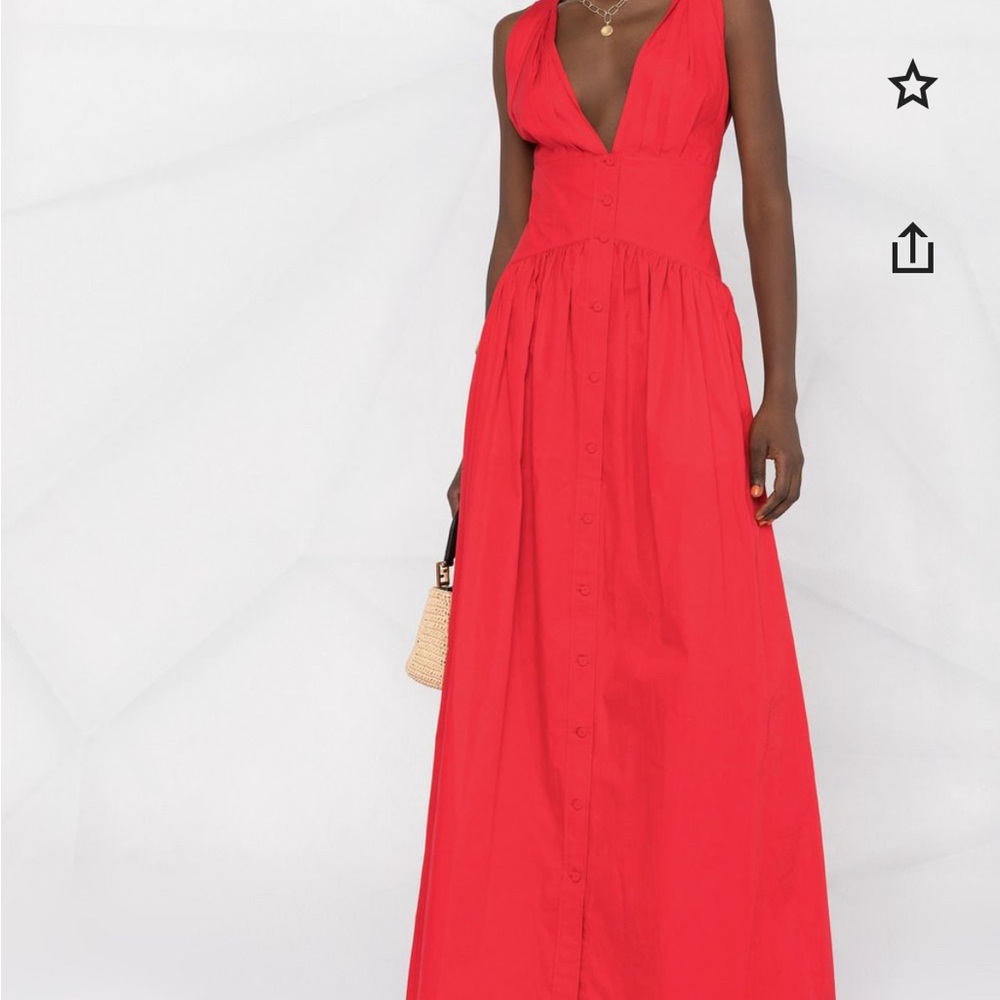 Philosophy Di Lorenzo Serafini cotton button up sundress.